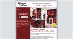 Desktop Screenshot of killingtoncabinets.com
